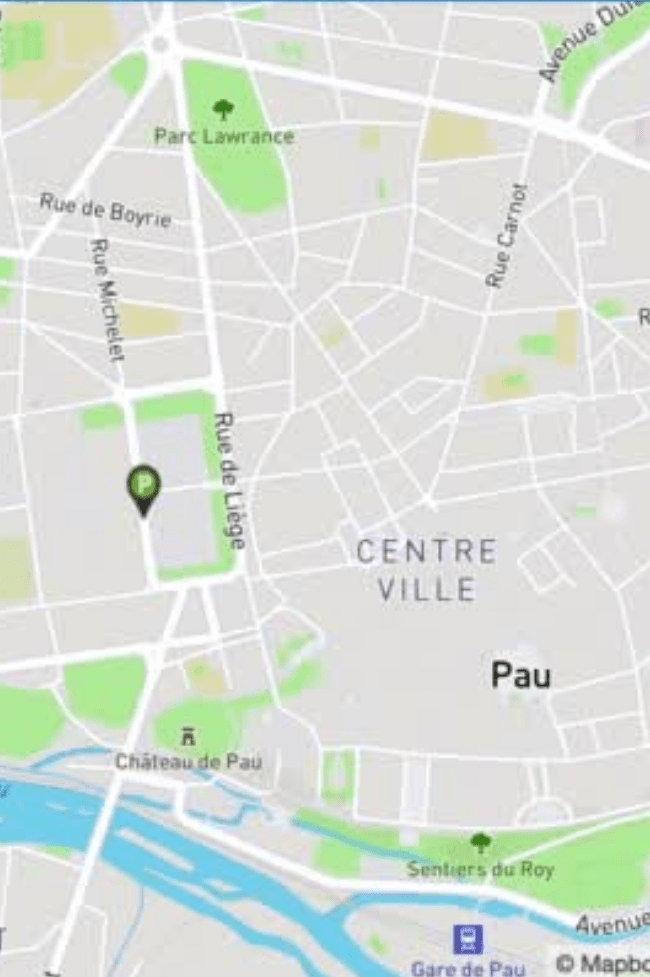 que hacer en pau dirección exacta del parking place du Verdun pau