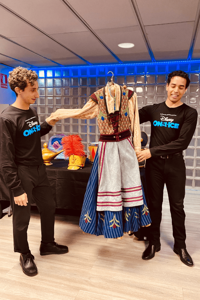 Atrezo y vestimenta disney on ice