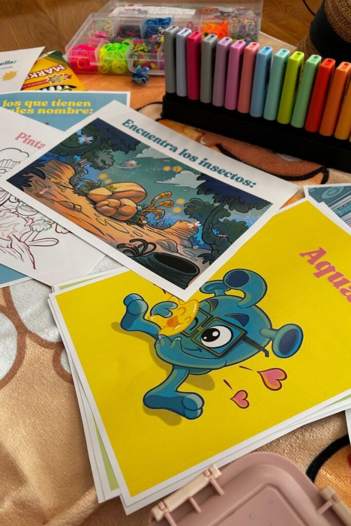 Marcianópolis: cuentos, fichas y juegos para trabajar emociones en niños de 0 a 4 años